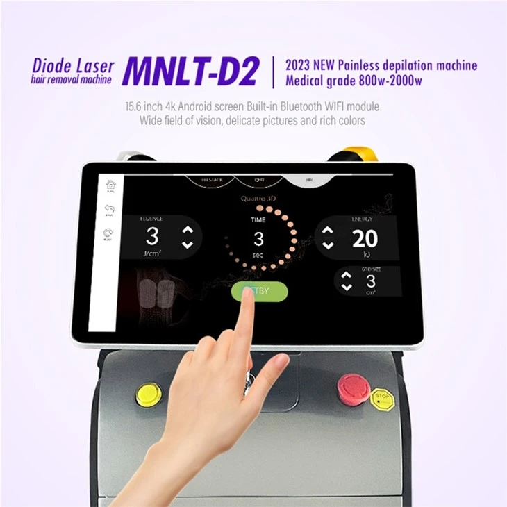 Replaceable Spot Laser Hair Removal Machine